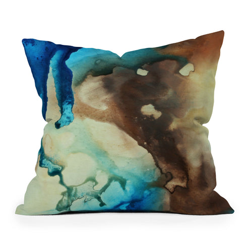Madart Inc. Sky Drama Outdoor Throw Pillow