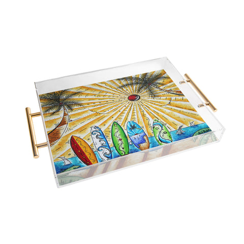 Madart Inc. Summer Break Acrylic Tray