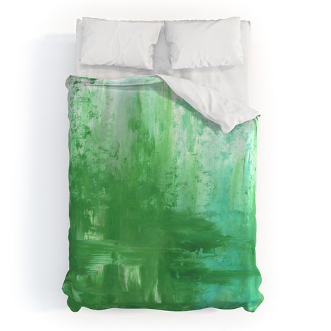 Madart Inc. The Fire Within Minty Duvet Cover