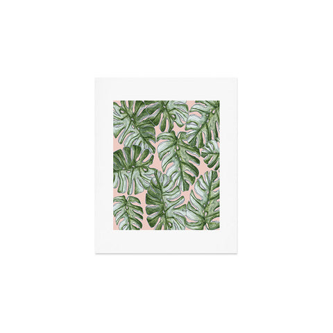 Madart Inc. Tropical Fusion 23 Leaves Art Print