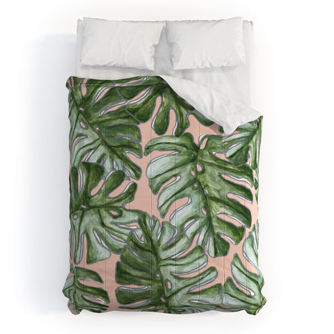 Madart Inc. Tropical Fusion 23 Leaves Comforter