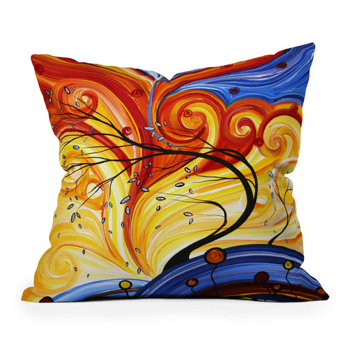 Madart Inc. Whirlwind Outdoor Throw Pillow