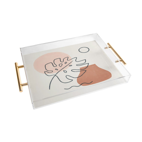 Madeline Kate Martinez a warm feeling Acrylic Tray