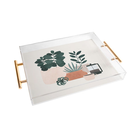 Madeline Kate Martinez Coffee Plants x The Sill Acrylic Tray