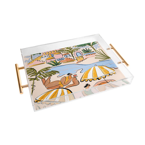 Maggie Stephenson Amalfi Coast Italy color Acrylic Tray