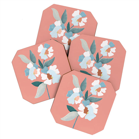 Maggie Stephenson Blooms I Coaster Set