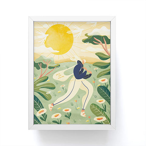 Maggie Stephenson Bring your sunshine Framed Mini Art Print