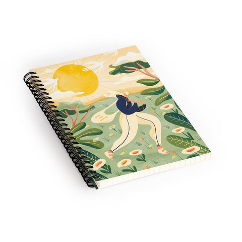 Maggie Stephenson Bring your sunshine Spiral Notebook