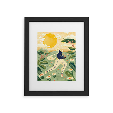 Maggie Stephenson Bring your sunshine Framed Art Print