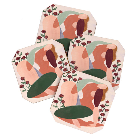 Maggie Stephenson But first love yourself Coaster Set