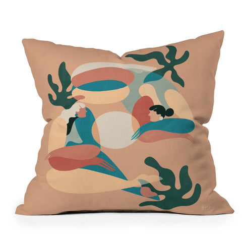 Maggie Stephenson Copenhagen Summer Outdoor Throw Pillow