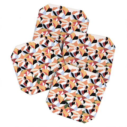 Maggie Stephenson Flower muster Coaster Set