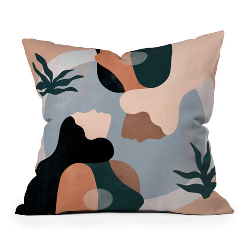 Maggie Stephenson Gemini 2 Outdoor Throw Pillow