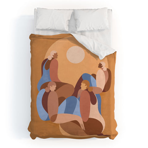 Maggie Stephenson In the heat of summer Duvet Cover