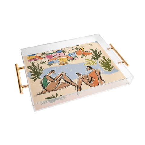Maggie Stephenson Italian Riviera Acrylic Tray