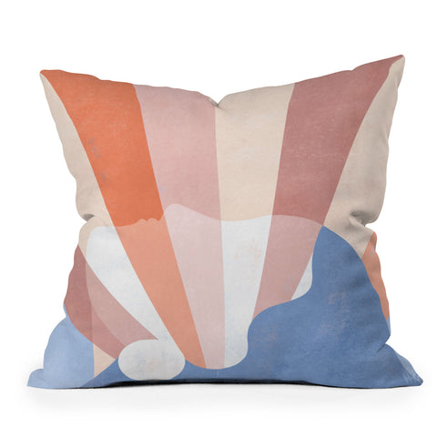 Maggie Stephenson Look at the bright side Outdoor Throw Pillow