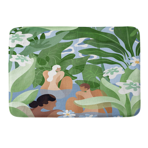 Maggie Stephenson Lovers of the sea Memory Foam Bath Mat