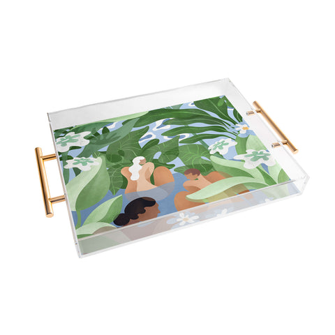 Maggie Stephenson Lovers of the sea Acrylic Tray