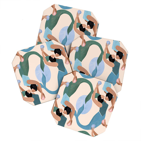 Maggie Stephenson Pisces 2 Coaster Set