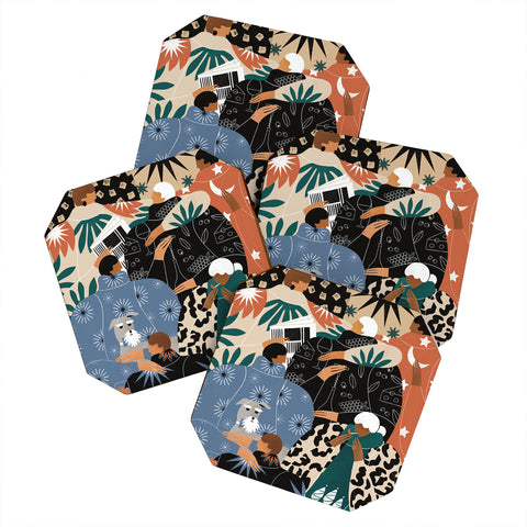 Maggie Stephenson Proper festivities Coaster Set