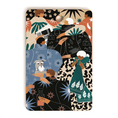 Maggie Stephenson Proper festivities Cutting Board Rectangle