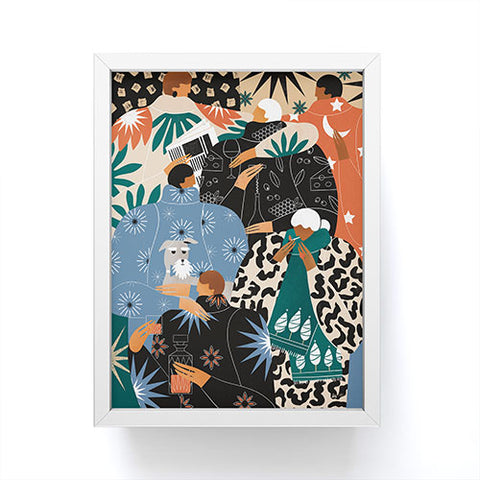 Maggie Stephenson Proper festivities Framed Mini Art Print