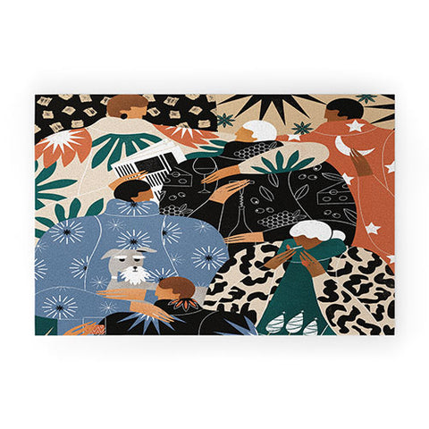 Maggie Stephenson Proper festivities Welcome Mat