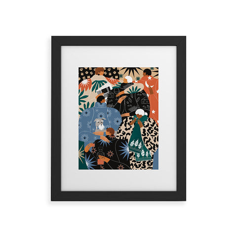 Maggie Stephenson Proper festivities Framed Art Print