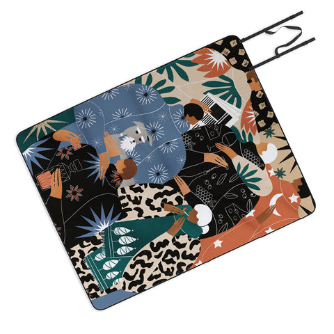 Maggie Stephenson Proper festivities Picnic Blanket