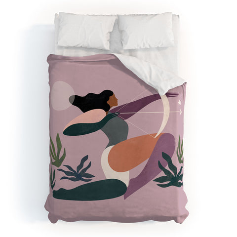 Maggie Stephenson Sagittarius 2 Duvet Cover