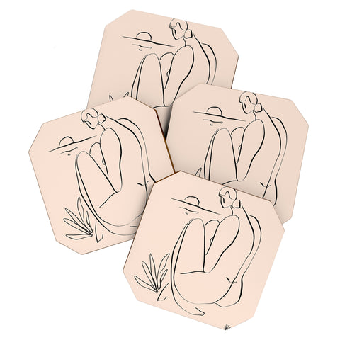 Maggie Stephenson Summer Lines 16 Coaster Set