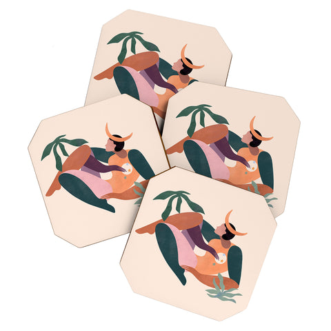 Maggie Stephenson Taurus 2 Coaster Set