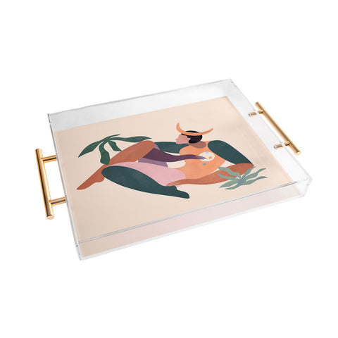 Maggie Stephenson Taurus 2 Acrylic Tray
