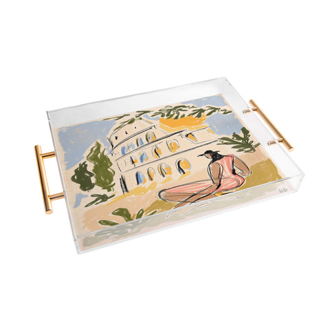 Maggie Stephenson When in Rome I Acrylic Tray