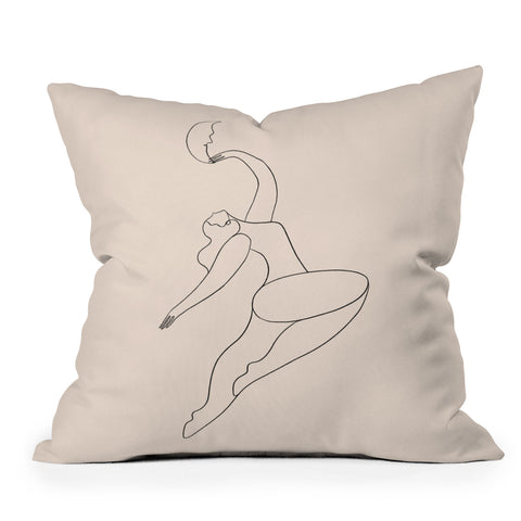 Maggie Stephenson when you fall Outdoor Throw Pillow