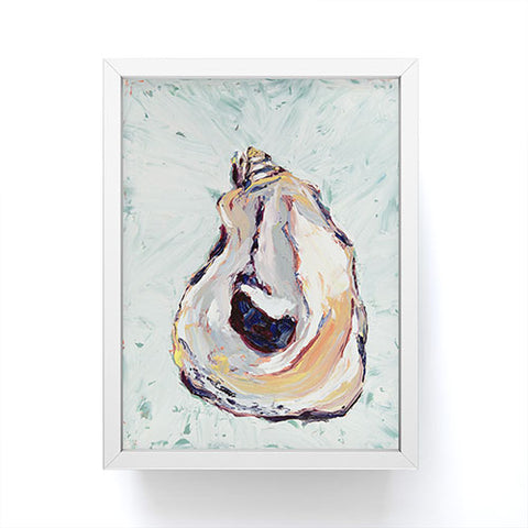 Magladry art studio Oyster shell Framed Mini Art Print