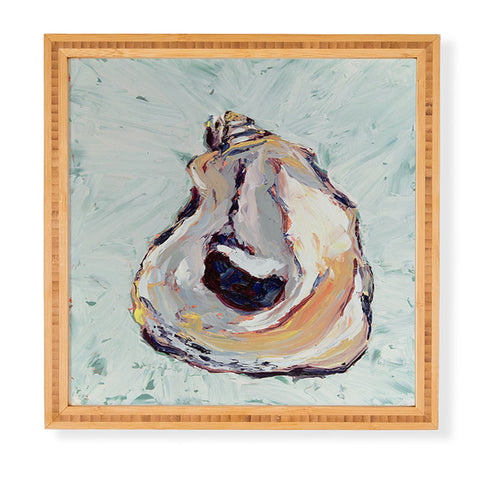Magladry art studio Oyster shell Framed Wall Art