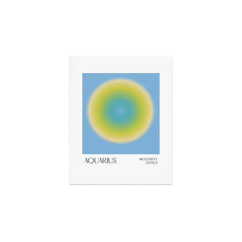 Mambo Art Studio Aquarius Aura Art Print