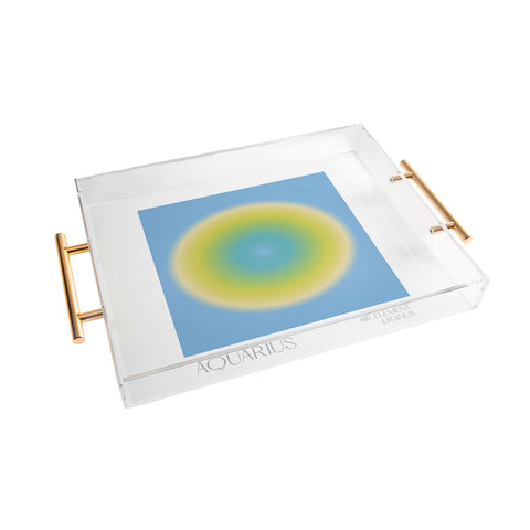 Mambo Art Studio Aquarius Aura Acrylic Tray
