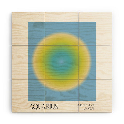 Mambo Art Studio Aquarius Aura Wood Wall Mural