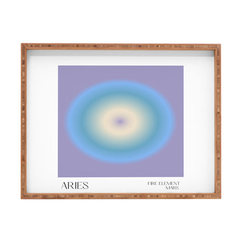 Mambo Art Studio aries aura Rectangular Tray