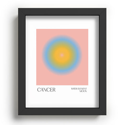 Mambo Art Studio cancer aura Recessed Framing Rectangle