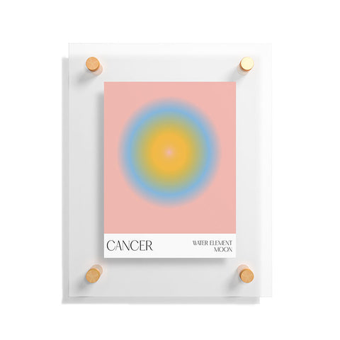 Mambo Art Studio cancer aura Floating Acrylic Print