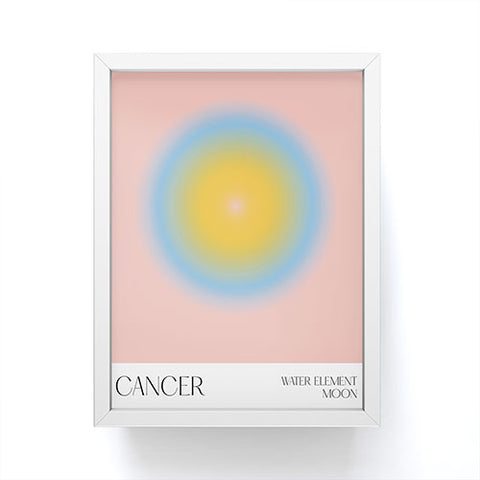 Mambo Art Studio cancer aura Framed Mini Art Print