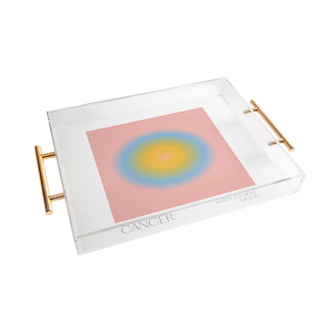 Mambo Art Studio cancer aura Acrylic Tray
