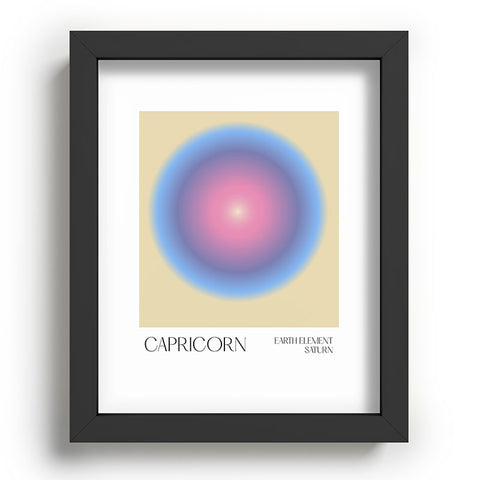Mambo Art Studio capricorn aura Recessed Framing Rectangle