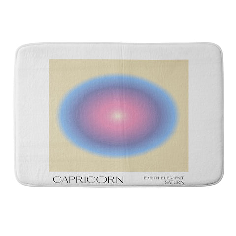 Mambo Art Studio capricorn aura Memory Foam Bath Mat