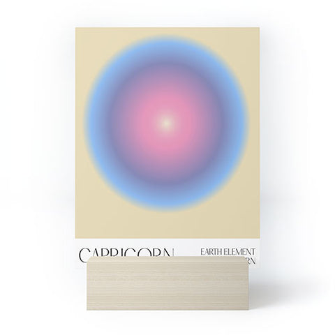 Mambo Art Studio capricorn aura Mini Art Print