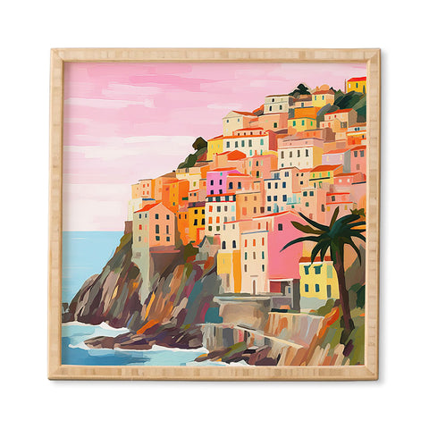 Mambo Art Studio Cinque Terre Italy Painting Framed Wall Art