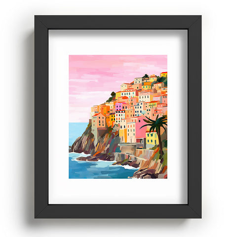 Mambo Art Studio Cinque Terre Italy Painting Recessed Framing Rectangle